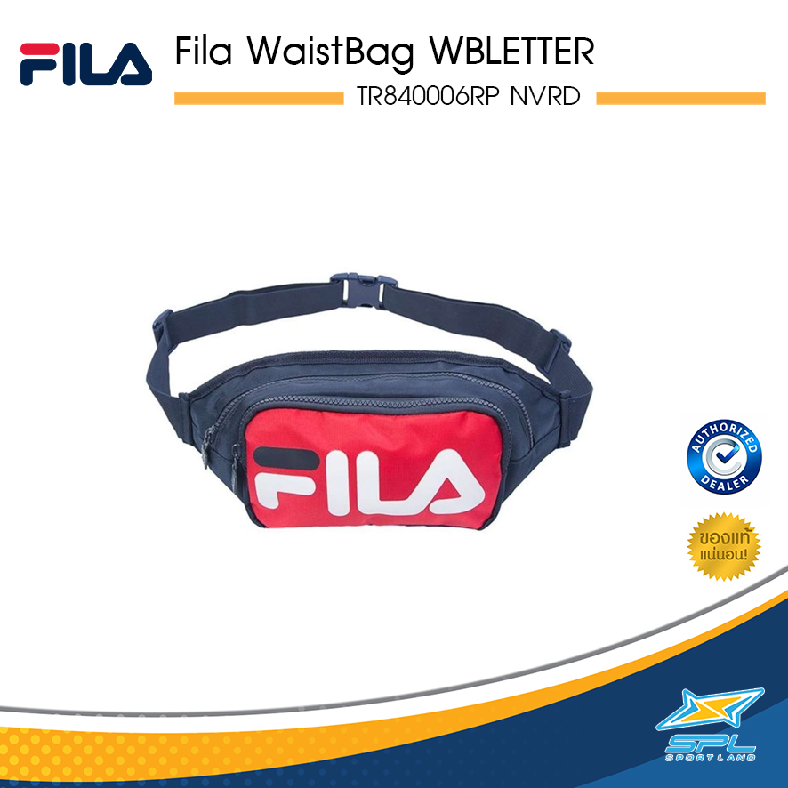 Fila กระเป๋าคาดเอว WaistBag WBLETTER TR840006RP NV/NVRD(490)