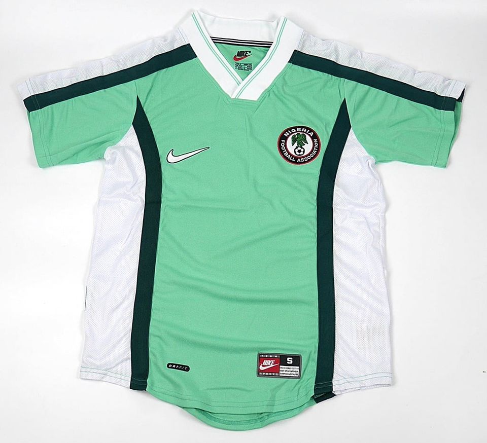 เสื้อทีมชาติ nigeria home wc 1998
