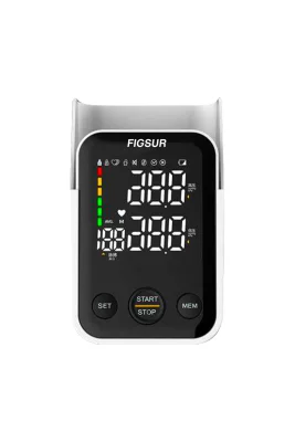 FIGSUR เครื่องวัดความดันโลหิต ที่วัดความดันโลหิตอัตโนมัติ แบบต้นแขน (พูดภาษาไทยได้) รุ่น C02