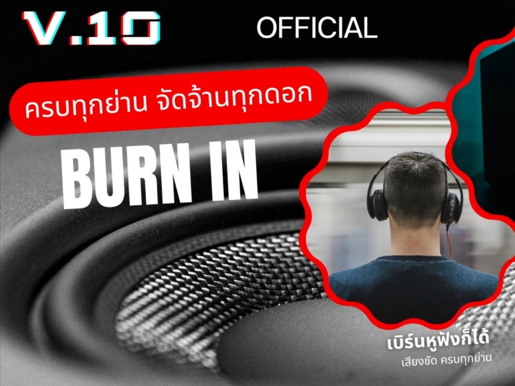 CD Audio Burner เบิร์นหูฟัง ลำโพงบลูทูธ ลำโพงทุกชนิด Burn In | Lazada.co.th