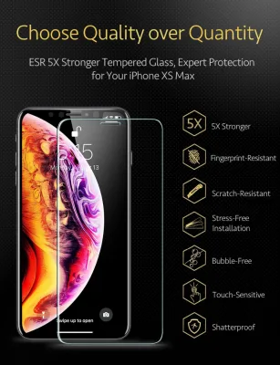 ESR Screen Protector for iPhone 11 Pro Max for iPhone SE 2020 Tempered Glass Protector for iPhone SE 2020 XR XS 11 Pro Max Glass
