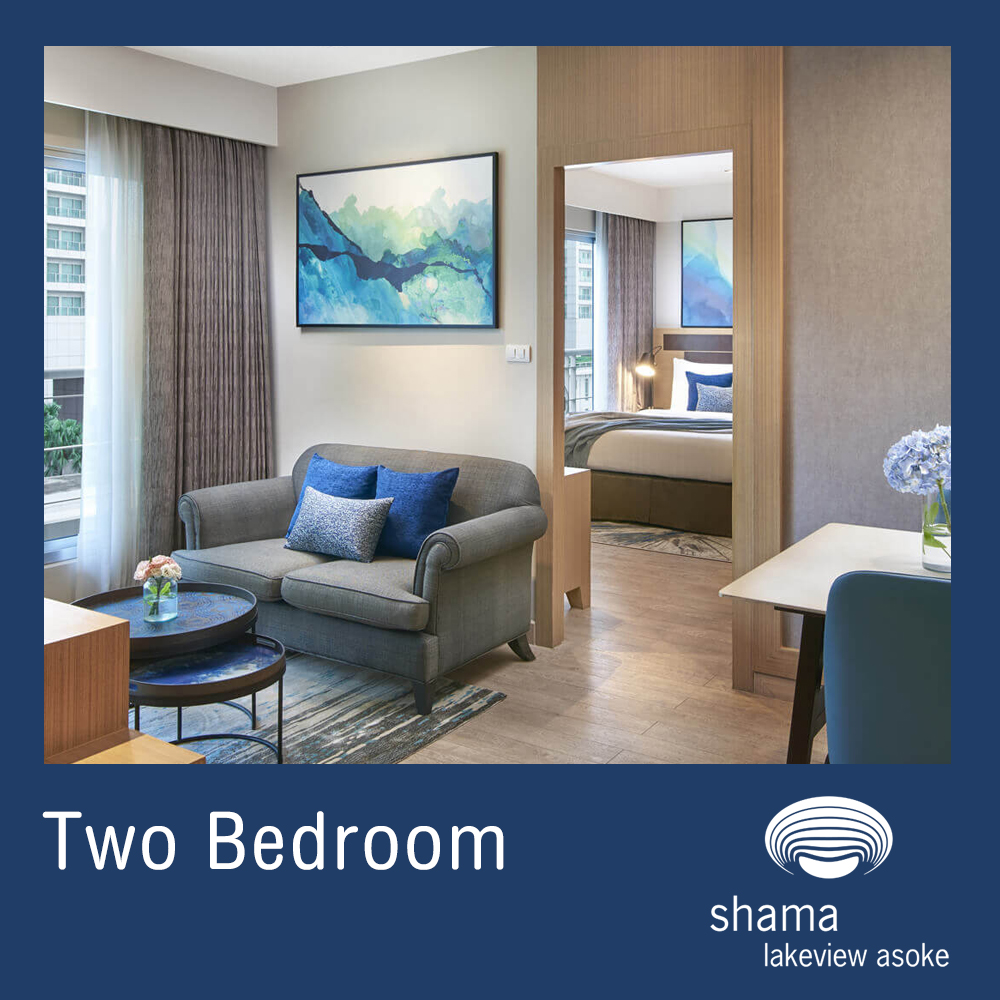 E-Voucher: Shama Lakeview Asoke - ห้อง Two Bedroom 1 คืน