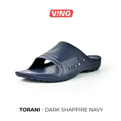 TORANI รองเท้าแตะวิ่งแบบสวม - สีกรมท่า Dark Sapphire Navy
