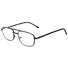 ภาพขนาดย่อของภาพหน้าปกสินค้าแว่นสายตายาว +25 ถึง +400 แว่นตา รุ่น 293 สีดำ วัสดุสแตนเลสสตีล ทรงเหลี่ยมขาสปริง สำหรับอ่านหนังสือ แว่นตัดแสงเลนส์ตัดแสงถนอมดวงตาจากแสง จากร้าน แว่นตา@80.shop บน Lazada ภาพที่ 5