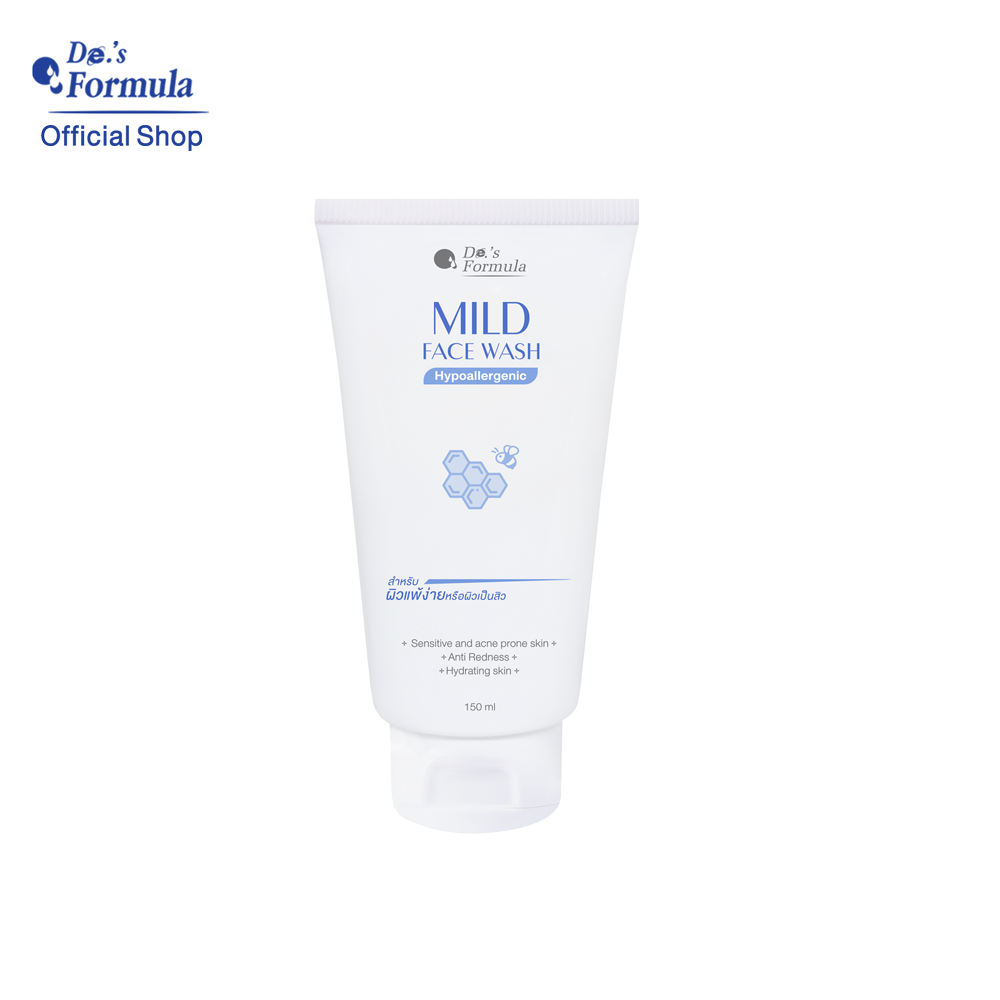 De.'s Formula Organic Rosewater Hypoallergenic Mild Face Wash 150ml