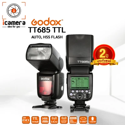 FLASH GODOX TT685 C ระบบ TTL for Canon
