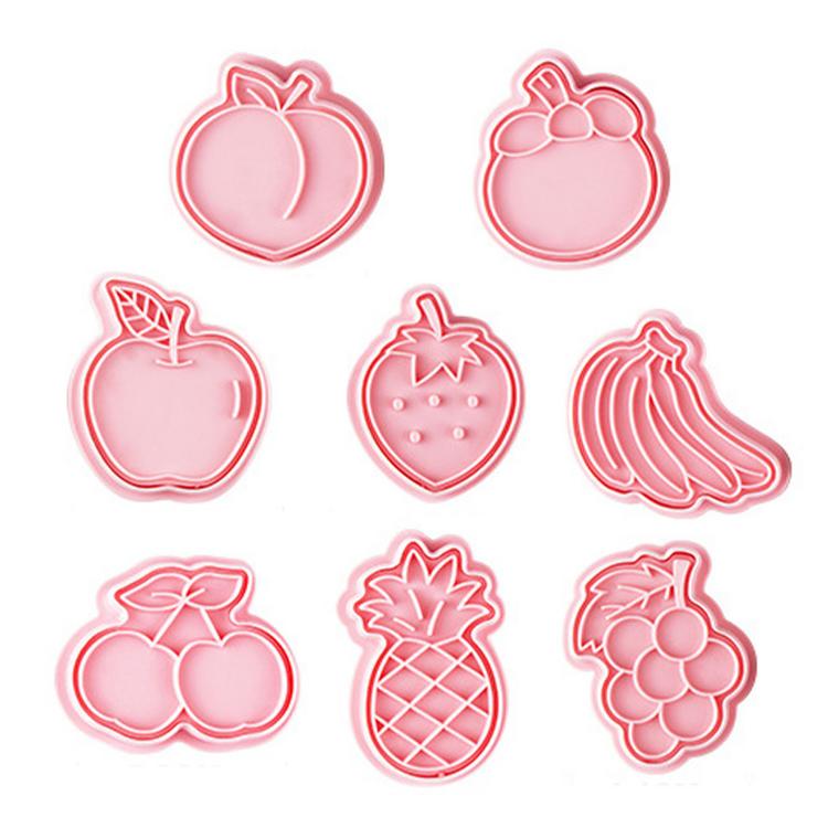 Fruit Themed Cookie Cutter Fruit Pastry Cutters for Kids Mangosteen