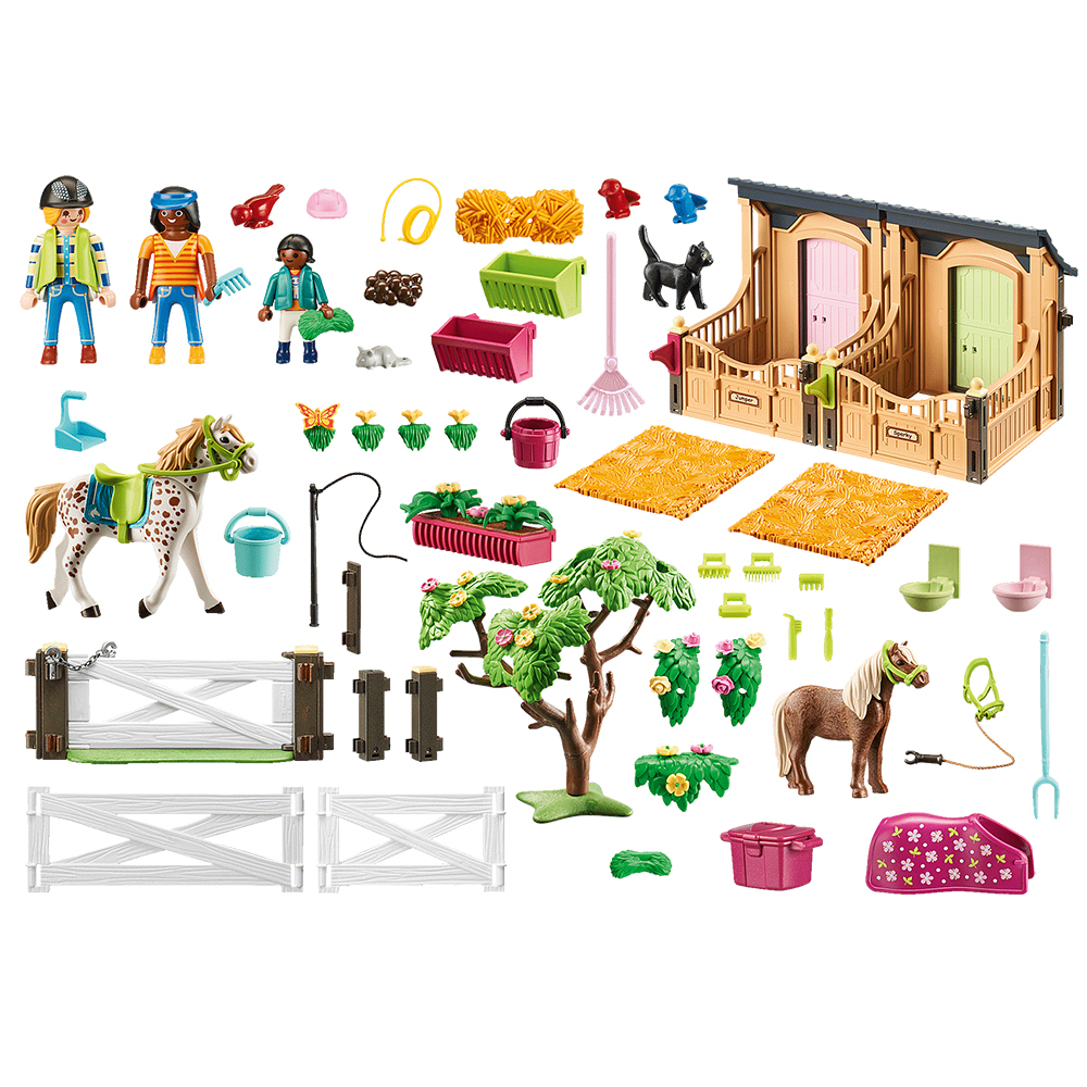 Playmobil 70995 Horse Farm Horseback Riding Lessons ฟาร์มม้า บทเรียนการ ...