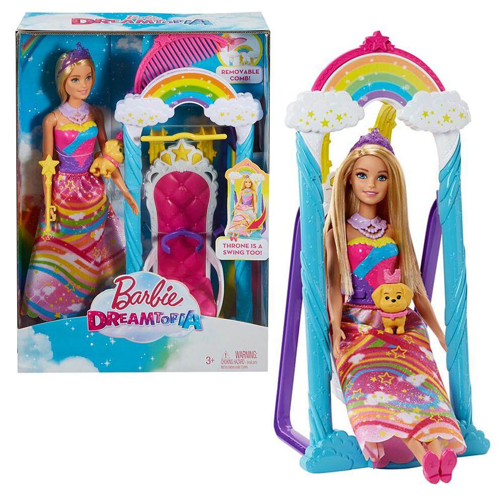 Clearance Sale Barbie Dreamtopia Princess Swing ตุ๊กตาบาร์บี้เจ้า