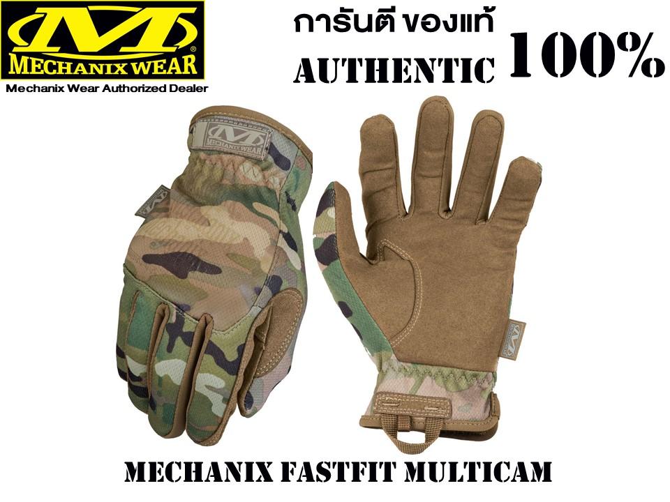 ถุงมือ Mechanix Fastfit ถุงมือสำหรับขับขีมอเตอร์ไซค์ ยิงปืน Tactical ถุงมือนิรภัย Safety กันบาด กันกระแทก กันลื่น กันหนาว