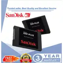 ภาพขนาดย่อของภาพหน้าปกสินค้าSanDisk SSD PLUS 3D NAND 2.5" SATA Solid State Drive Max. 560MB/s ((120G/240G/480G/960G) เหมาะสำหรับโน๊ตบุ๊คและเดสก์ท็อป รับประกัน 3 ปี จากร้าน Hayon บน Lazada ภาพที่ 8