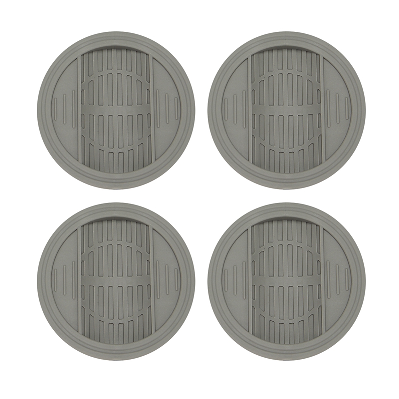 Wheel Stopper 4-Pack Bed Stoppers Heavy-Duty Rubber Wheel Cups