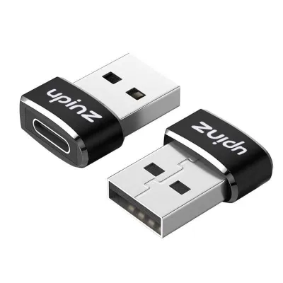 สายชาร์จมือถือ■✚ adapter อแดปเตอร์แปลง USB-C Male Type C to USB Adapter 2.0 A Female Data