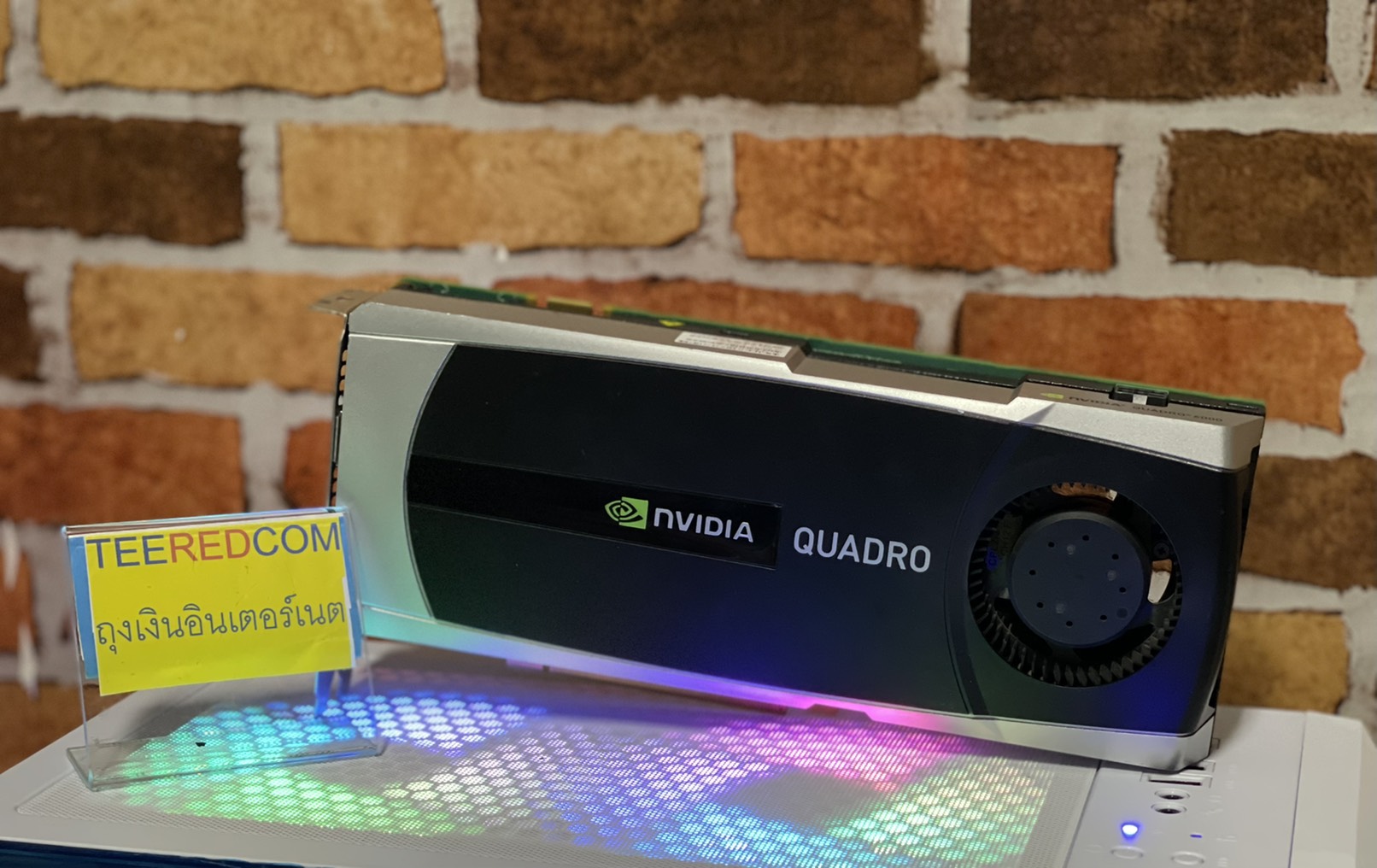 การ์ดจอ NVIDIA Quadro 6000 6GB 384-bit  พร้อมใช้งาน สภาพดีมาก