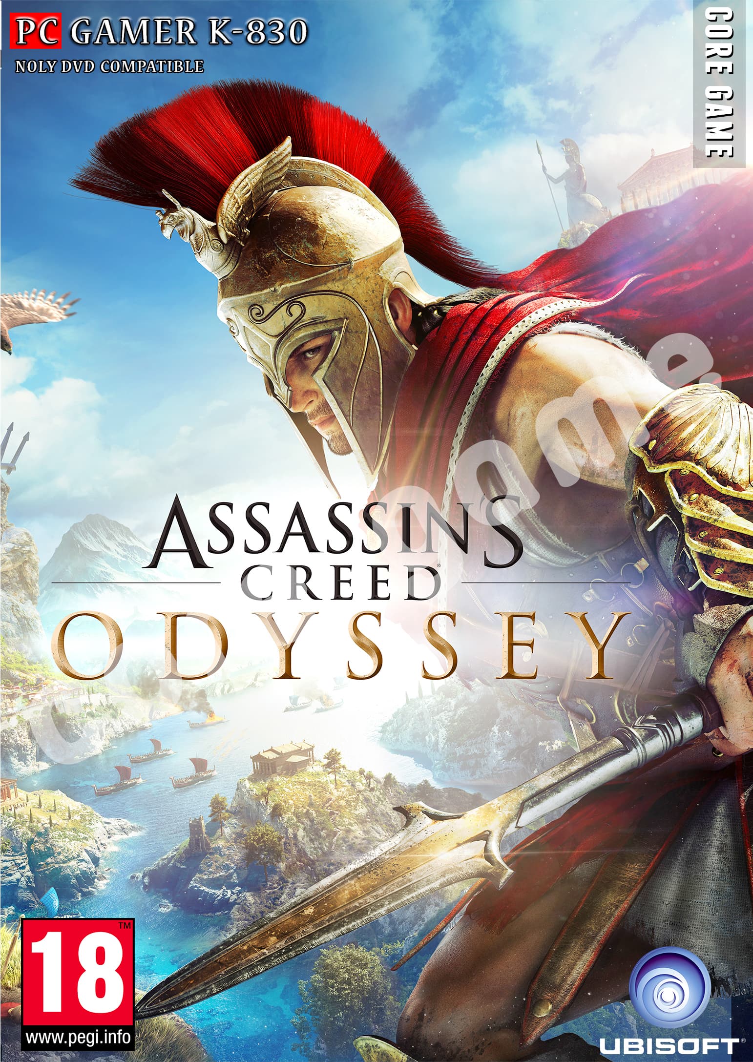 Assassin S Creed Odyssey All Dlc แฟลชไดร์ฟ เกมส์คอมพิวเตอร์ Pc โน๊ตบุ๊ค Th