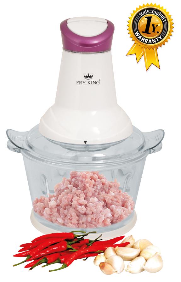 FRY KING เครื่องบด-สับ รุ่น FR-FC3 ใบมีด 2 ชั้น ขนาดโถแก้ว 1.8 ลิตร มีบริการเก็บเงินปลายทาง / รับประกัน / ไม่พอใจยินดีคืนเงิน / ลดราคาพิเศษ / สินค้าจำนวนจำกัด / สินค้าแนะนำ / ร้านค้าขายดี / ของแท้ 100% / มีส่วนลดพิเศษ