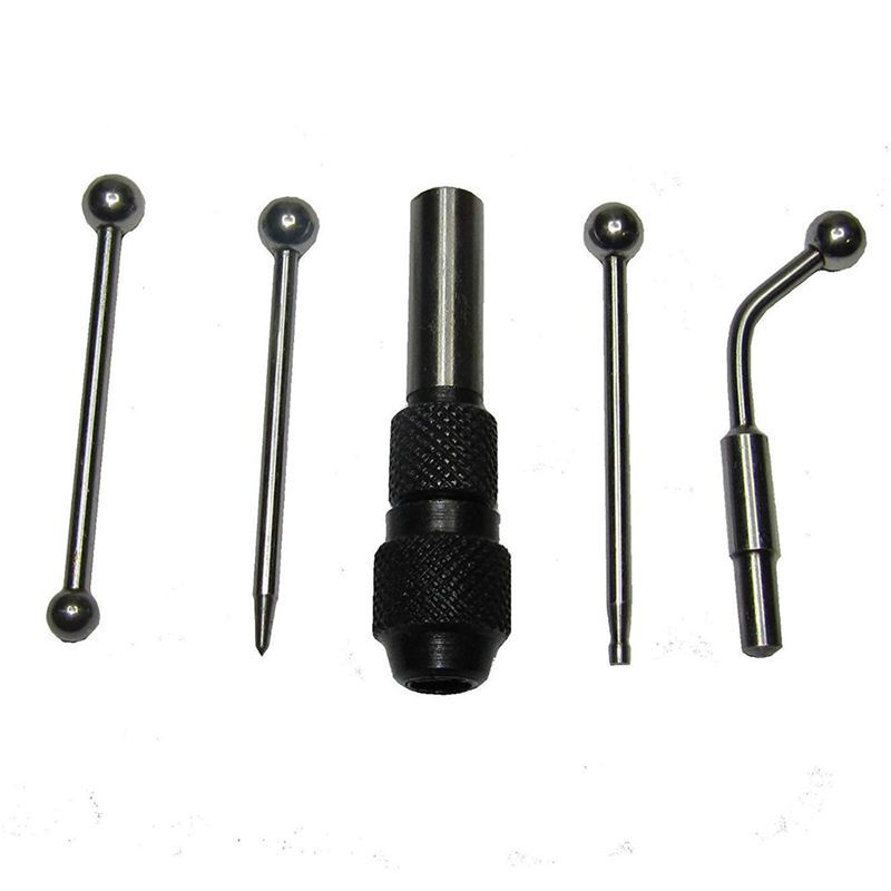 Wiggler & Center Finder Set Work Edge Centre Finding Run Out Concentrical Align 5 Pcs Set