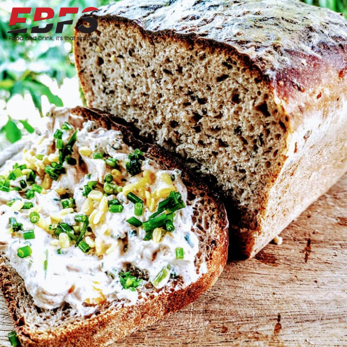 EBFS Real Sourdough SEMI DARK bread  approx 650 gram / not sliced.