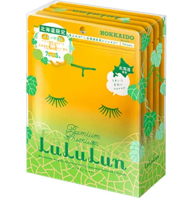 Lululun Face Mask Sheet Melon 7 days (35 Sheets/Pack)
