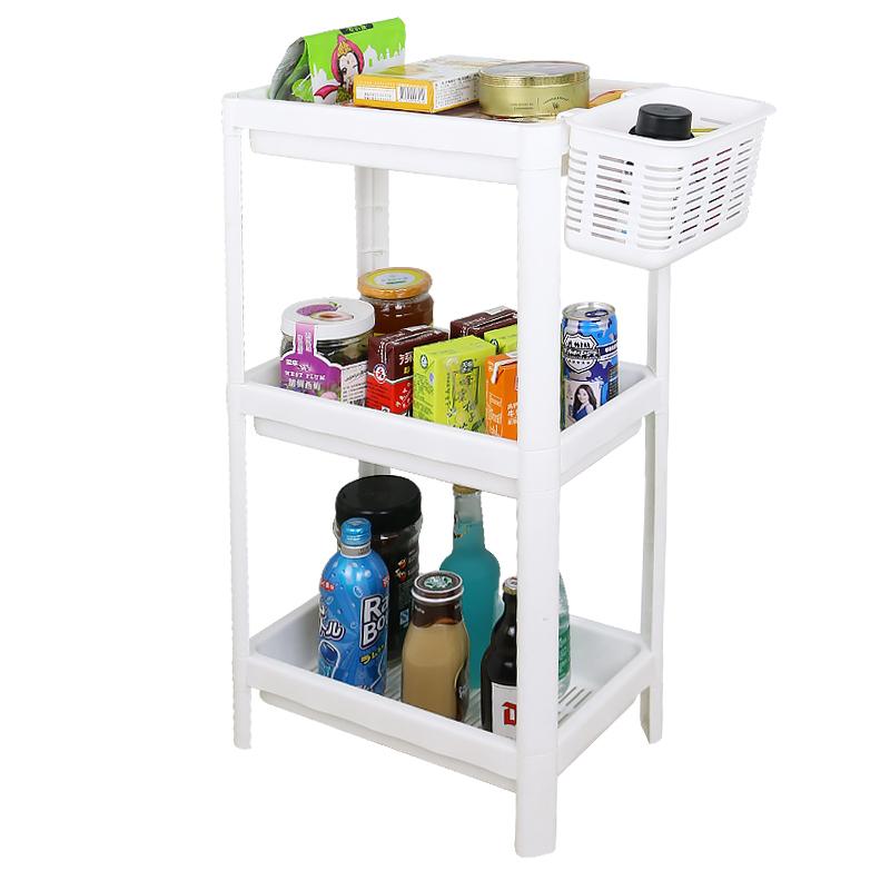 Multi-functional Bathroom Rack Wall Hangers Bathroom Small Storage Rack Landing Corner Storage 2/3/4 Layer-Free Punched