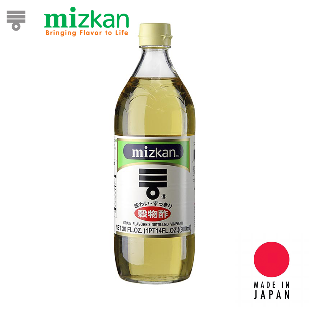 Mizkan Grain Flavored Distilled Vinegar น้ำส้มสายชู สำหรับ ซูชิ หรืออาหาร ญี่ปุ่น 900ml
