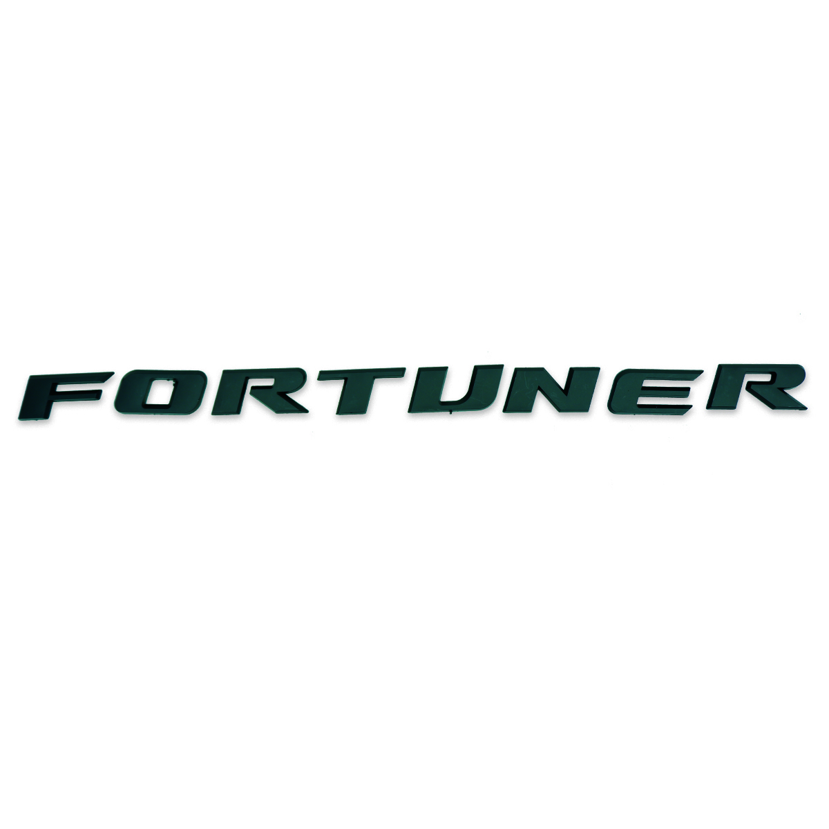 Logo FORTUNER โลโก้ 37x2x0.2 จำนวน 1ชิ้น สีดำ Toyota Fortuner โตโยต้า ...