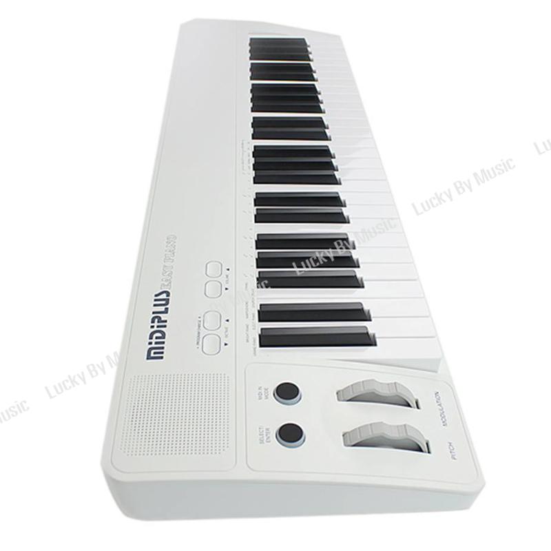 เปียโนไฟฟ้า Midiplus Easy Piano 49 keyกับสเป็คมาเต็ม คีย์มีนํ้าหนักแบบ