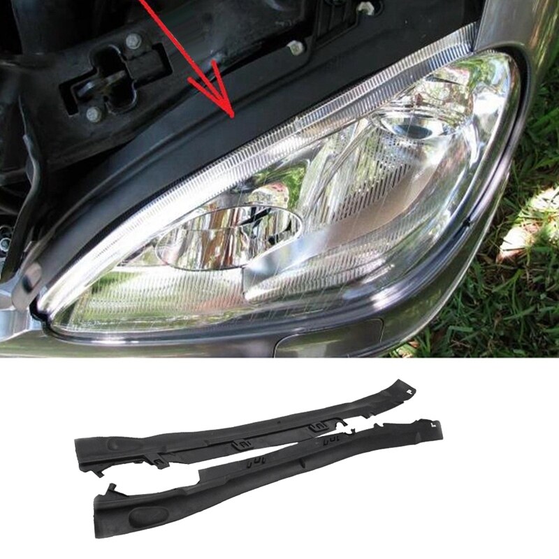 Car Headlight Rubber Sealing Strip Trim for MercedesBenz SClass W220
