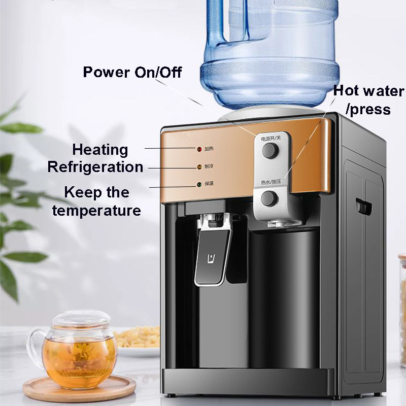 เครื่องทำน้ำร้อน-น้ำเย็น แบบตั้งโต๊ะ ขนาดเล็ก ประหยัดพลังงานและประหยัดไฟ เหมาะกับใช้ในบ้านหรือหอพัก