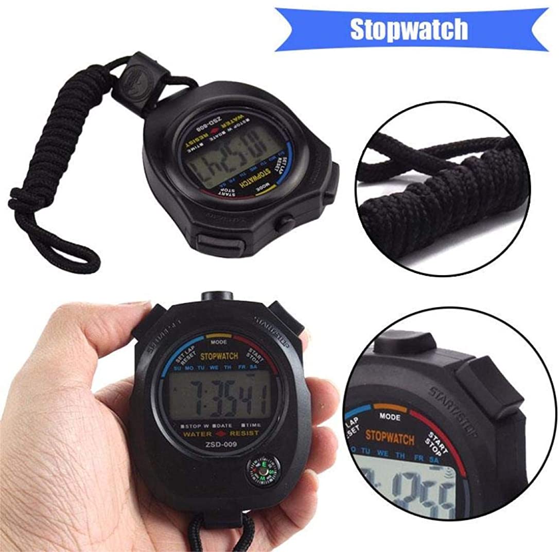 LED Shop ((สินค้าขายดี)) พร้อมส่ง!! นาฬิกาจับเวลา รุ่น ZSD009 Digital