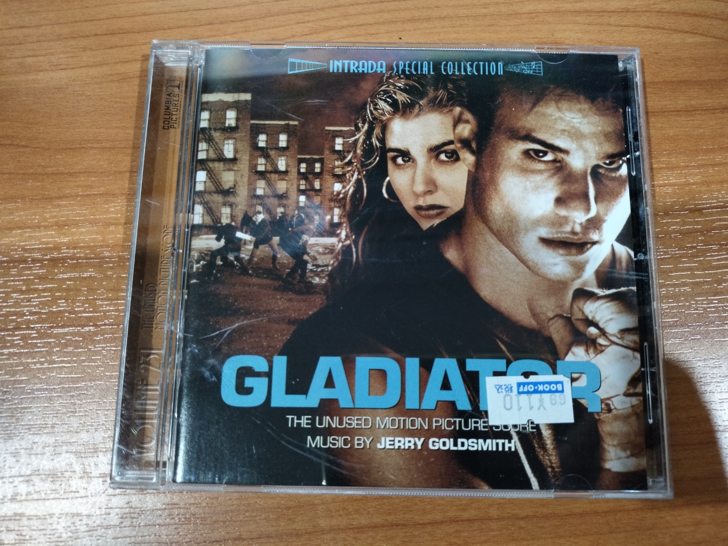 CD ซีดีเพลงสากล GLADIATOR (MUSIC BY JERRRY GOLSMITH)