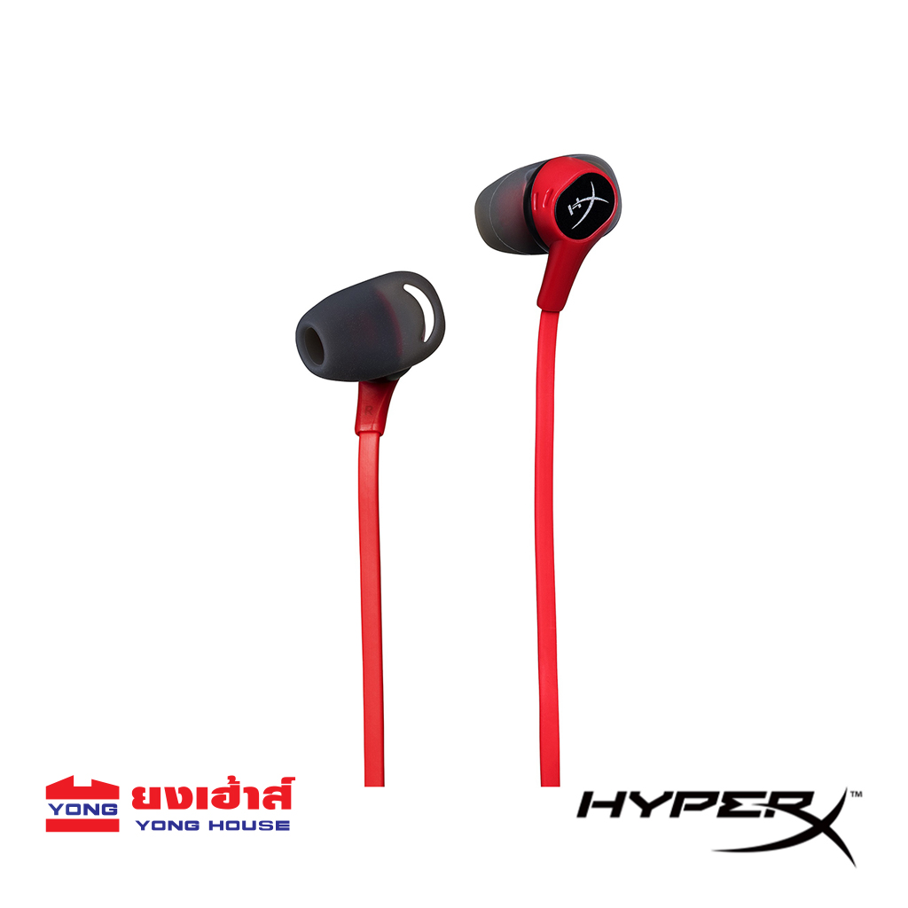 Hyper X Gaming Headset Cloud Ear Bud Red หูฟัง หูฟังเกมมิ่ง Hyperx