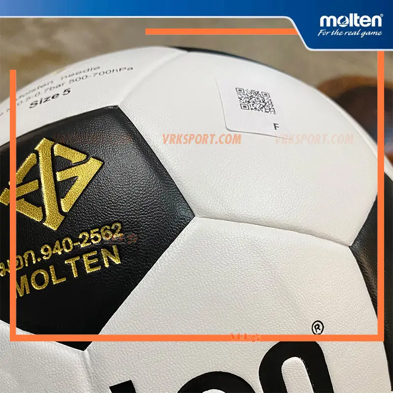 ภาพสินค้าMOLTEN football บอลหนังอัด PVC รุ่น S5V (เบอร์5 พร้อมเข็มสูบและตาข่ายใส่) จากร้าน VRK SPORT AND MUSIC บน Lazada ภาพที่ 3