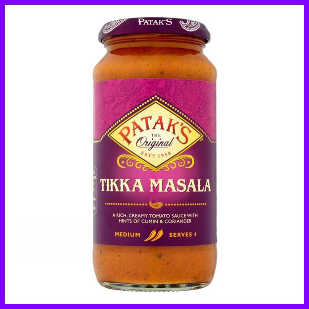 ใครยังไม่ลอง ถือว่าพลาดมาก !! Patak's Tikka Masala Curry Sauce 450g คุณภาพดี