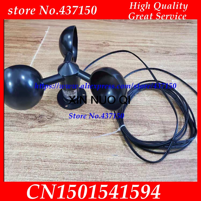 {： —— Wind Speed Sensor, Anemometer, Wind Speed Measurement, Wind Sensor, Voltage Output 0-2V Three Cup Type