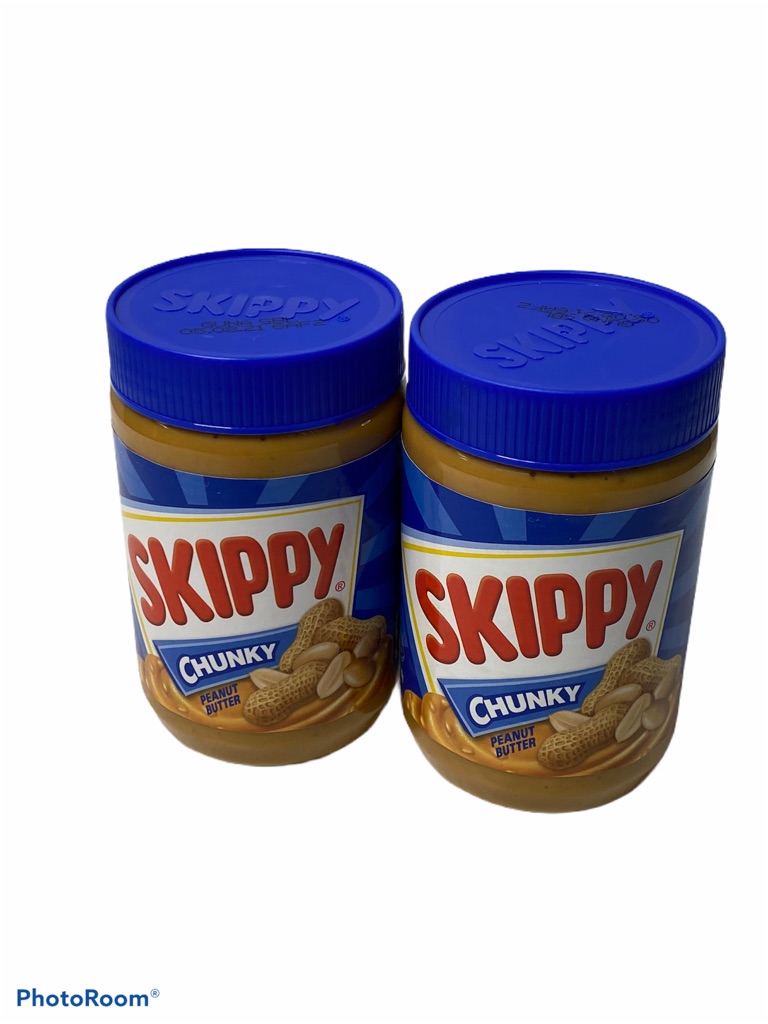 SKIPPY CHUNKY เนยถั่ว Peanut Butter ORIGINAL สีน้ำเงิน 530g 1SETCOMBO/จำนวน 2 ขวด/บรรจุปริมาณ 530g ราคาพิเศษ สินค้าพร้อมส่ง