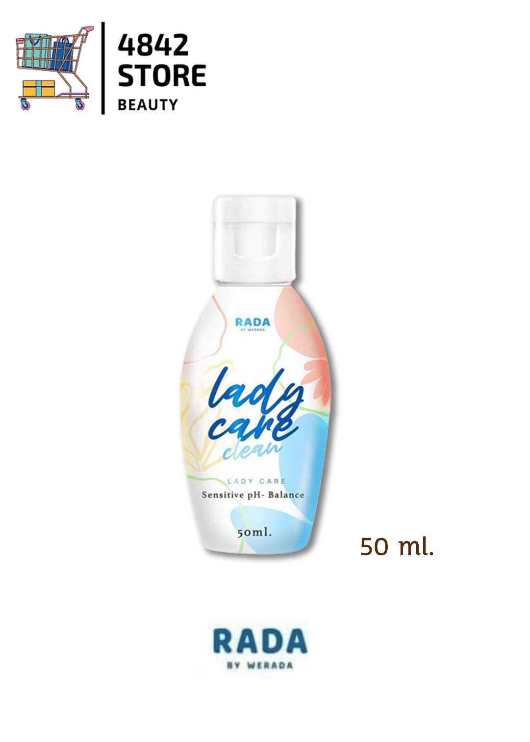 เลดี้แคร์ คลีน น้ำยาอนามัย ล้างจุดซ่อนเล้น Lady care by rada 50 ml. -  4842Store - ThaiPick