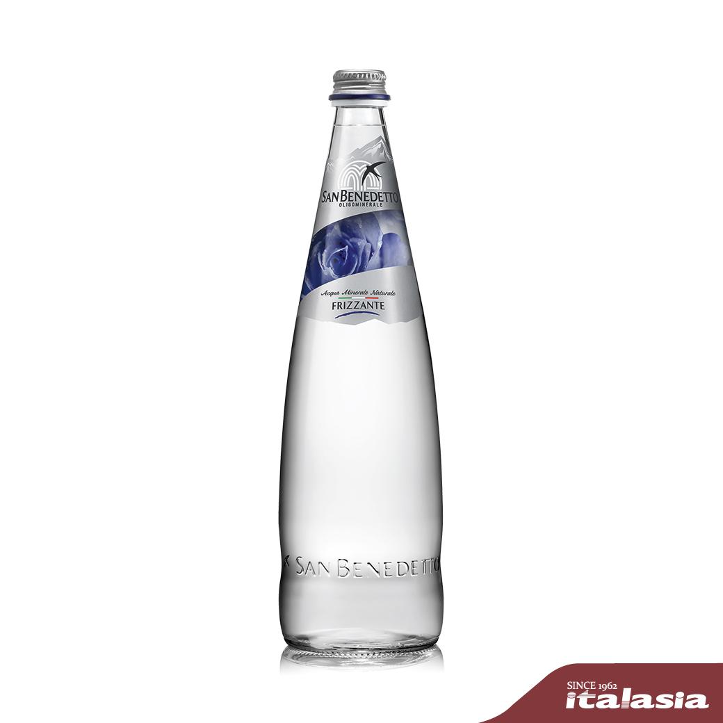 San Benedetto Sparkling Mineral water Prestige Glass 1 L | ซาน เบเนเดตโต้ น้ำแร่สปาร์คกลิ้ง ขวดแก้ว 1 ล.