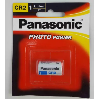 ถ่าน Panasonic CR-2W Lithium 3V. แท้100% (CR2) สำหรับกล้องโพลารอยด์ แบต panasonic