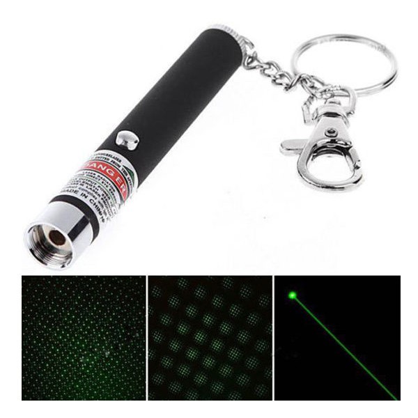 โปรโมชั่น เลเซอร์เขียว พวงกุญแจ พ้อยเต้อร์ Green laser (สีเขียว) ราคาถูก