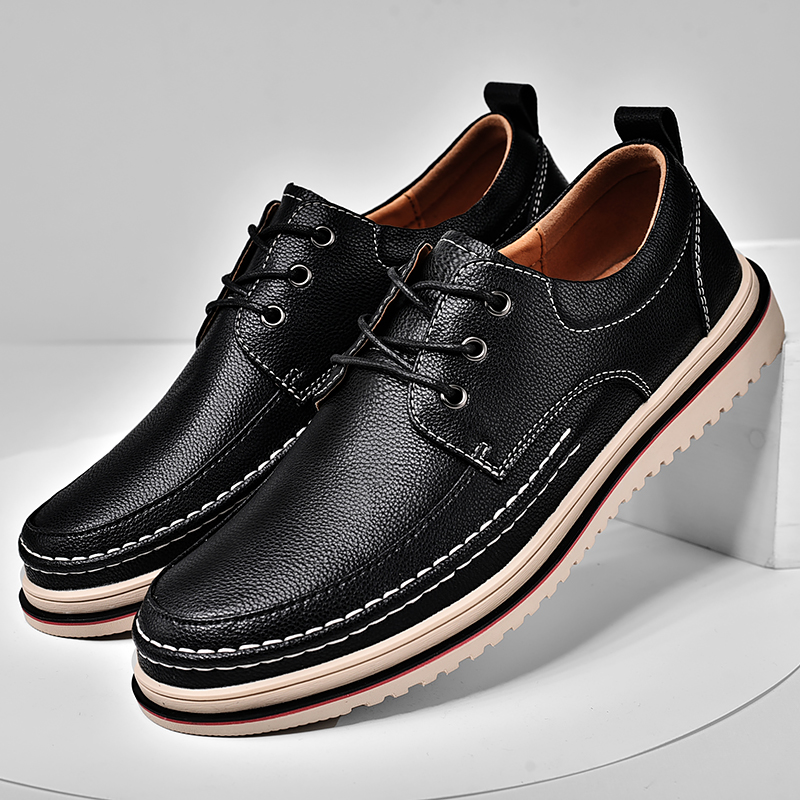 Giày Sneaker Da Nam Clarks_ - Cambro Low
