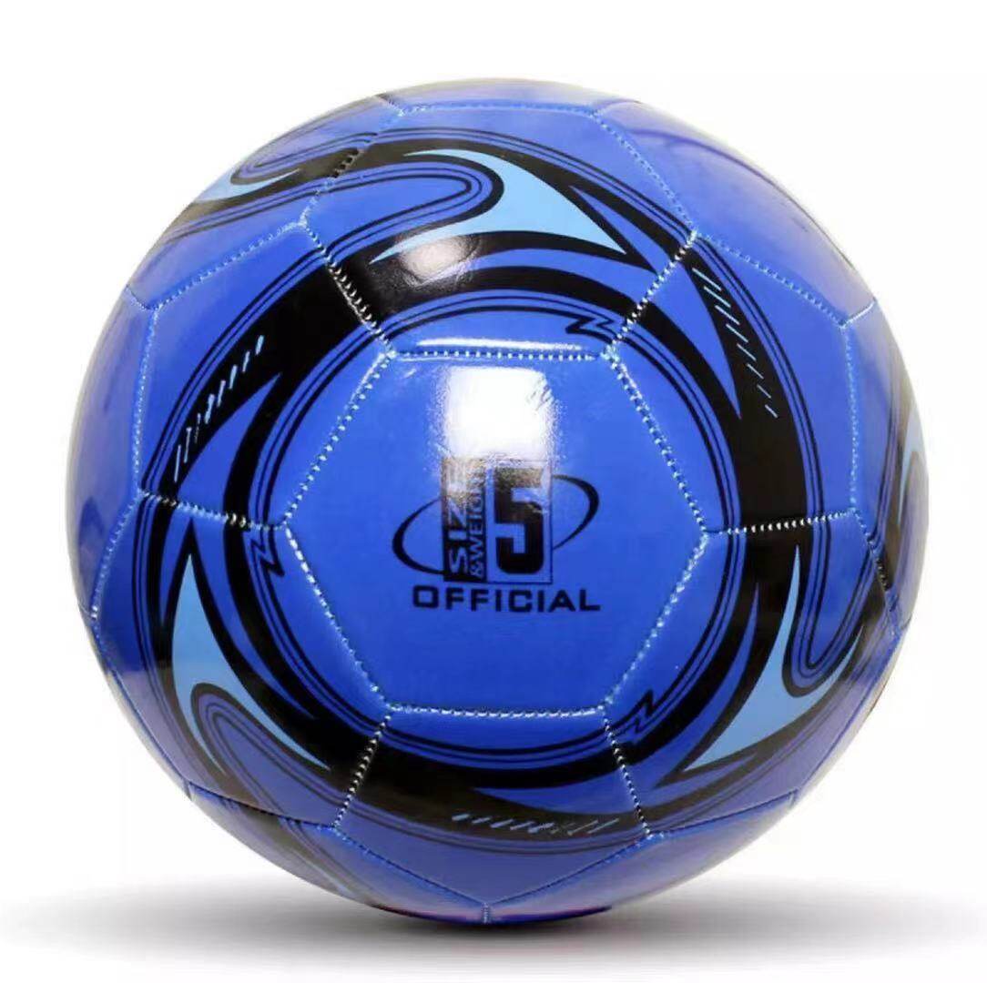 ลูกฟุตบอล เบอร์5 Football Soccer Ball-Size5 คุณภาพสูง เต็มลมเรียบร้อย พร้อมใช้งาน. 