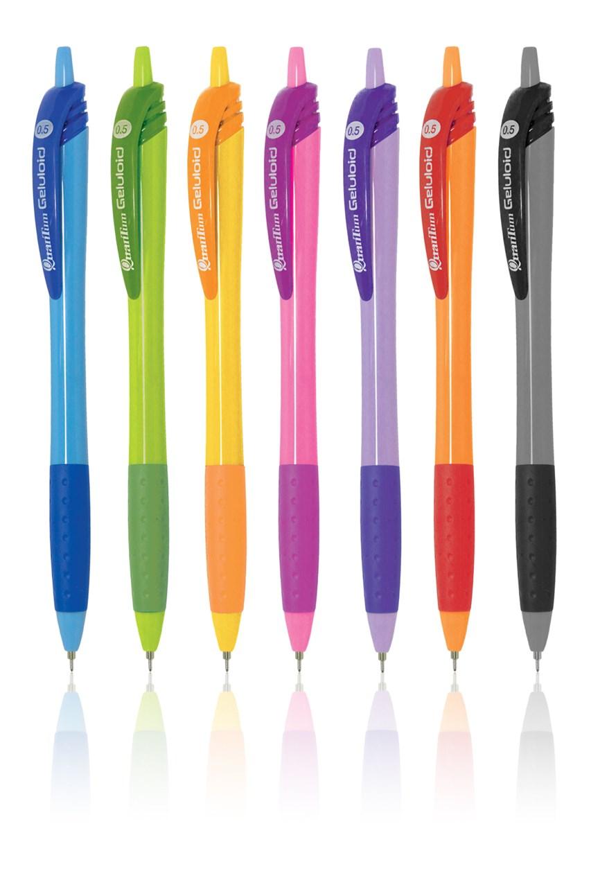 ปากกาเจลลูลอยด์ 75 (Geluloid 75) น้ำเงินคละสี