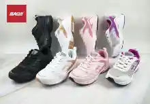 ภาพขนาดย่อของภาพหน้าปกสินค้า**Baoji แท้** (รุ่น BJW-682) - สำหรับผู้หญิง รองเท้าผ้าใบสามารถใส่เล่นกีฬาได้ เบา มี 4 สี (สีดำ/สีชมพู/สีม่วง/สีทอง) จากร้าน Goood Styles บน Lazada ภาพที่ 3