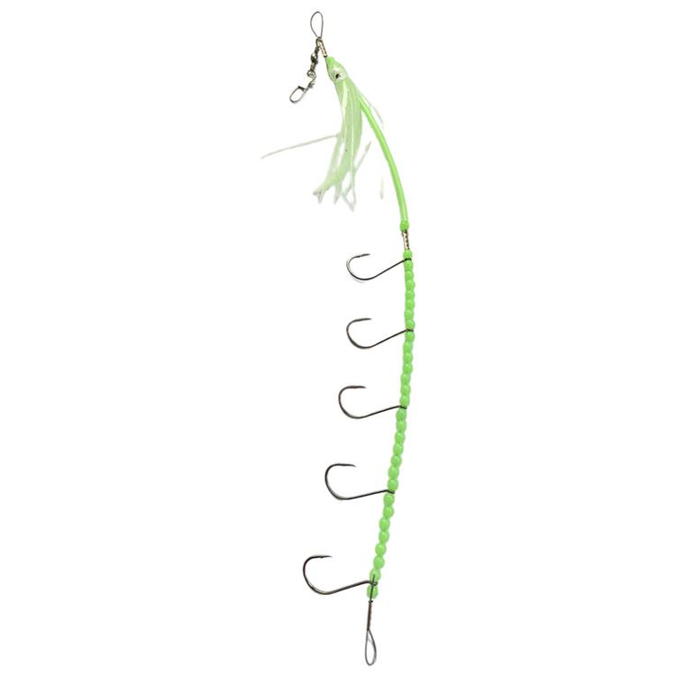 Fishing Hooks with Leader Deep Drop Rigs Fishing Tackle Leaders Rig 5 ...