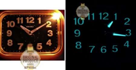 SEIKO นาฬิกาปลุก Quiet Sweep (Snooze) มีไฟ เสียงกริ่ง รุ่น QHK023S - เงิน (Silver/Black)