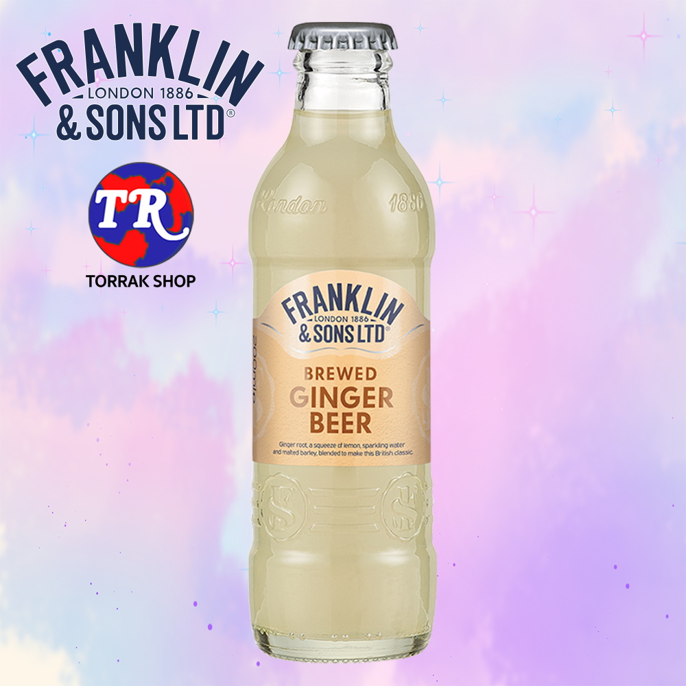 Franklin & Sons BREWED GINGER BEER แฟรงคลิน แอนด์ ซันส์ จิงเจอร์ 200ml ...