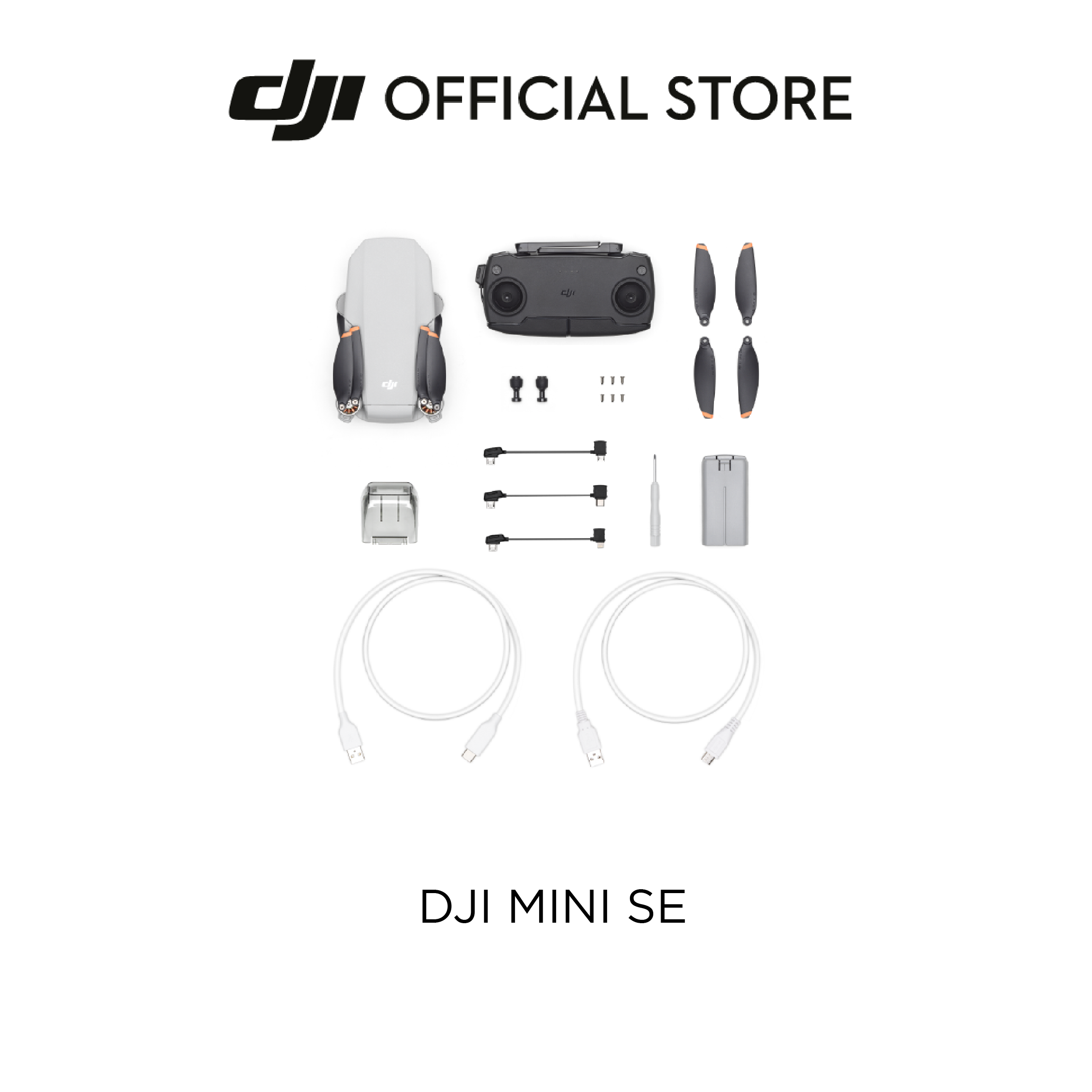 [ผ่อน 0% นาน 10 เดือน] DJI  MINI SE มินิโดรนไซส์เล็ก ชุดเริ่มต้น สเปคสุดคุ้ม น้ำหนักเบา พกง่าย บินได้นาน