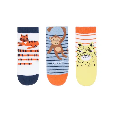 mothercare jungle animals socks - 3 pack VC988