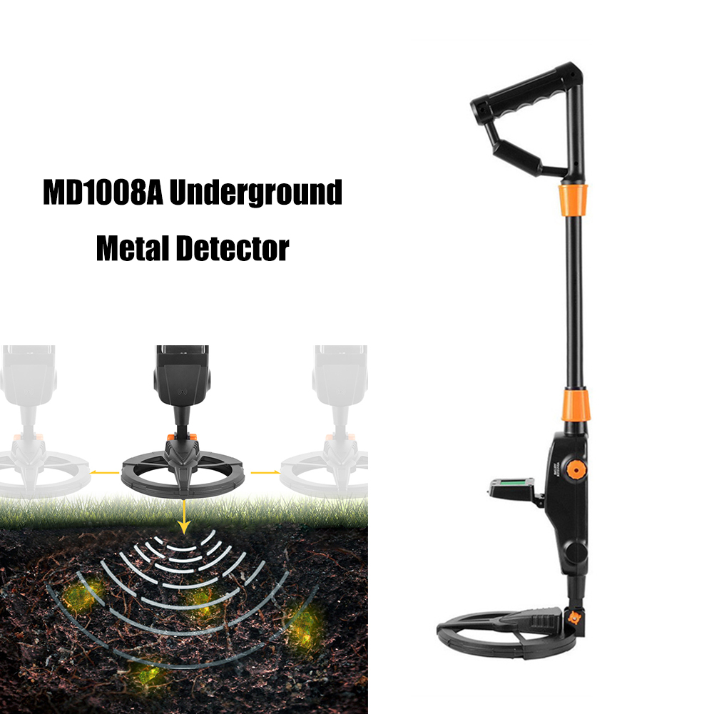 Metal Detector Portatile MD1008A – Con Pala E Rastrello, Per Principianti E Bambini